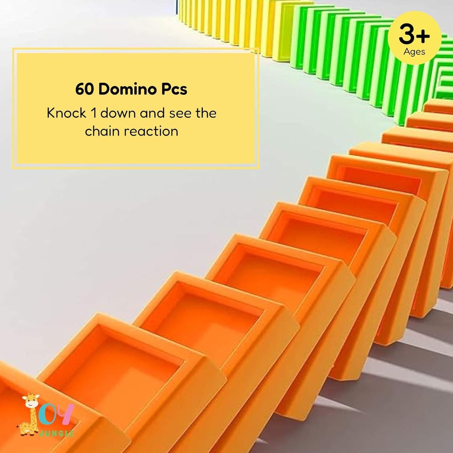 Choo-Choo Domino Express – BPA-Free Train Toy with Sound Effects!"