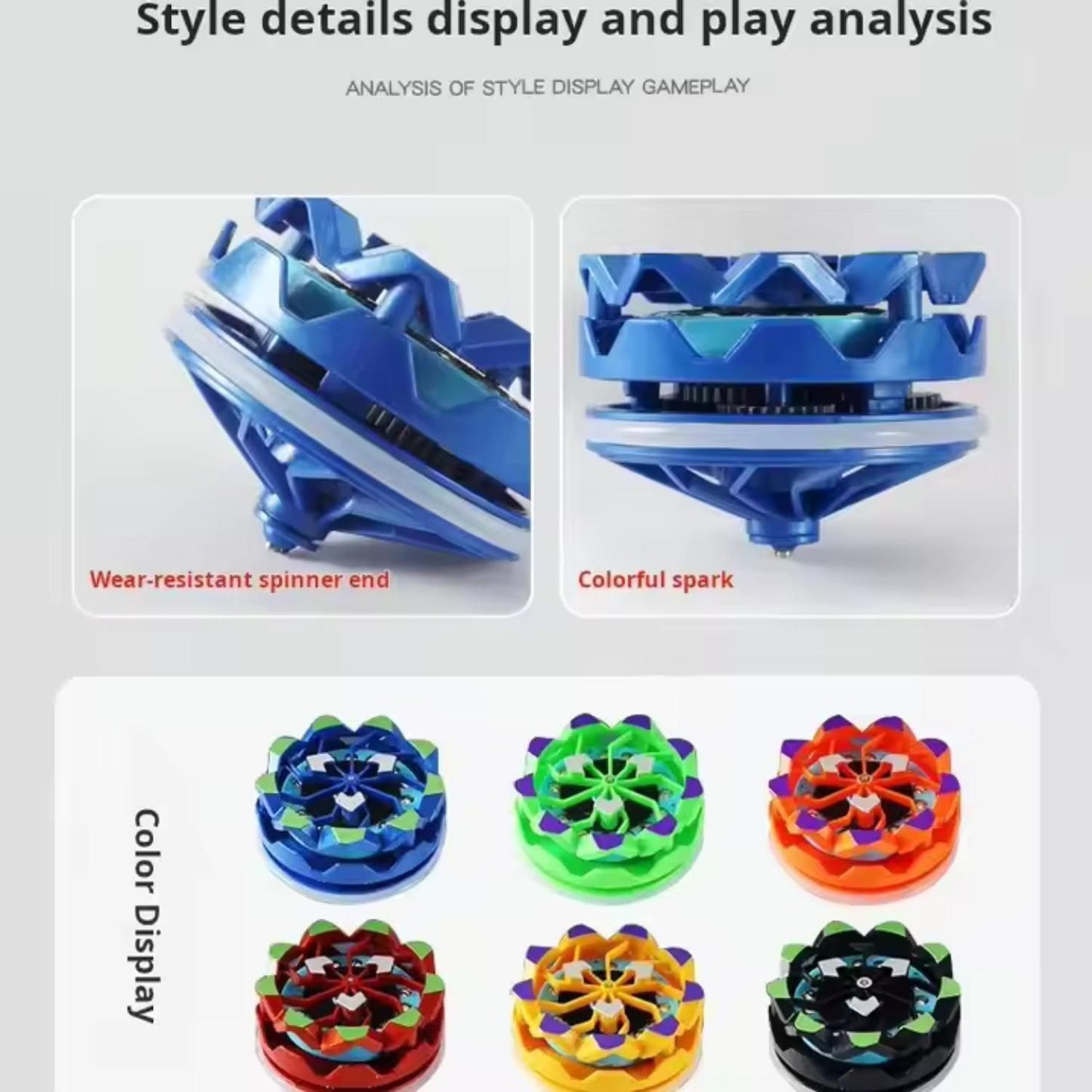 MegaSpin Thunder Gyro – Action-Packed Spinning Fun!